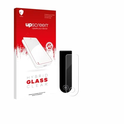 upscreen Schutzglas für Xiaomi Electric Scooter 5 Max Schutzfolie Panzer Folie Glas [Extrem Kratzfest 9H, Anti-Fingerprint, Ultra-Transparent]