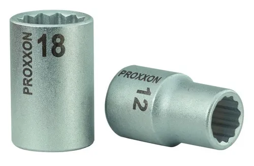 Proxxon 1/2- Vielzahn-Steckschlüsseleinsatz 12-kant 10 mm Nüsse & Einsätze