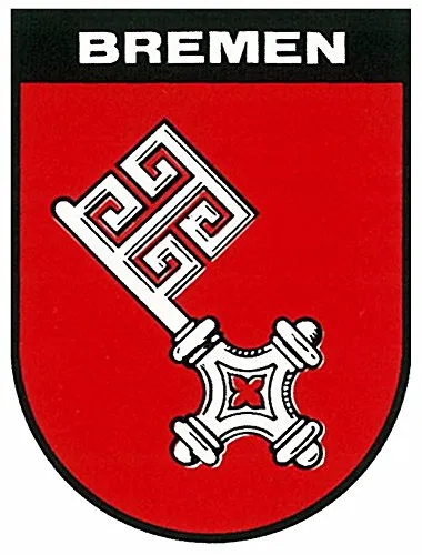 carstyling XXL Aufkleber Wappen Bremen 60 x 45 mm