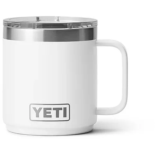 Yeti Coolers Rambler Mug 14oz Isolierbecher (Größe 414ml, weiss)