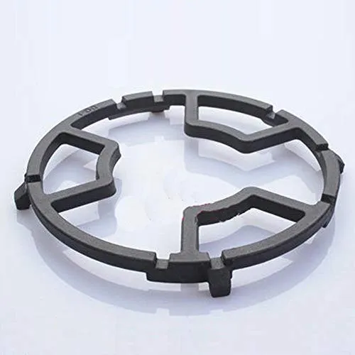TAMUME Rund Ofenroste Gusseisen für Espressokanne Kaffeekanne Kaffeebereiter Pfanne Kochtopf für Kaminzubehör Haushaltsgeräte Feuergitter Feuerstellenzubehör Flache Platten.