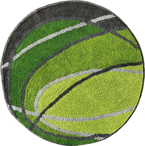 REDBEST Badematte Lynn grün, rund 90 cm Ø von REDBEST