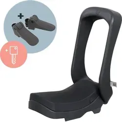 Urban Iki Junior Kindersitz 5-10 Jahre schwarz