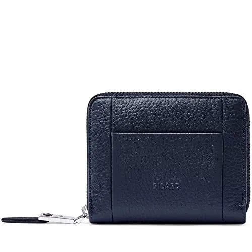 Picard Damen Portemonnaie PURE 1 aus Echtleder in blau von Picard