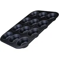 Zenker Muffinform Perfect Black+, 12er 6585 von Zenker