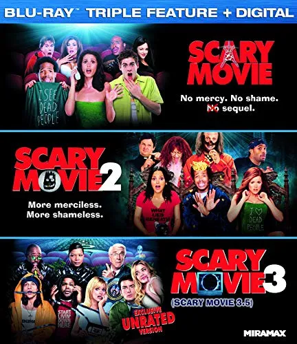 Scary Movie Collection (Blu-ray + Digital) - Genre: Horror-Komödie, inklusive Blu-ray und Digitalversion für ultimativen Spaß und Gruselfaktor.