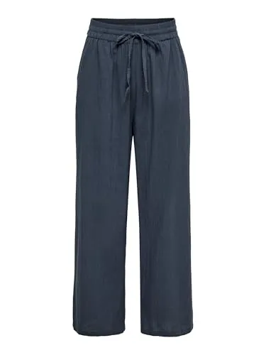 Onltizana Cotton Loose Pants WVN Noos - Stylische, lockere Baumwollhose für Jugendliche mit elastischem Bund und praktischen Kordelzugverschluss – perfekt für jeden Tag.