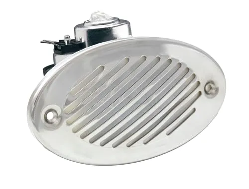 Fiamm 5190512 Schiffshorn mit Edelstahl-Grill, 1 Stück