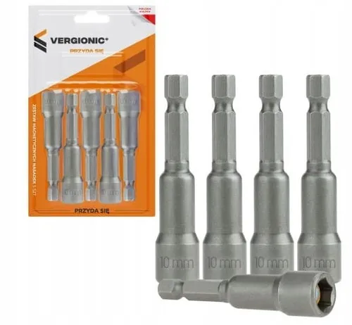 5er-set Magnetischer Stecknüsse 10 Mm Für Bohrmaschine/schraubendreher