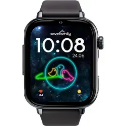 SaveFamily Smartwatch Save Family SW+2 N/SBB 1,44? Schwarz - Schwarz