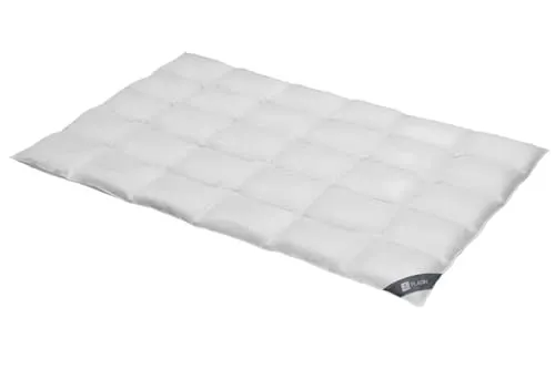 Spessarttraum Daunendecke Platin Normal 200x220 cm - Bettdecke aus 100% Gänsedaunen für optimalen Schlafkomfort, waschbar bis 60°C und ideal für Allergiker.