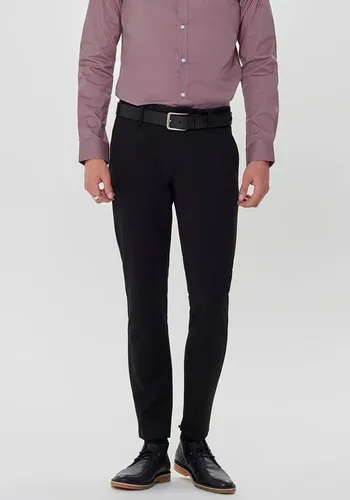 ONLY & SONS Chinos ONSMARK SLIM GW 0209 Pant schwarz 28 - Modische Wanderhose in Schwarz, elastisch und pflegeleicht, ideal für aktive Outdoor-Aktivitäten.