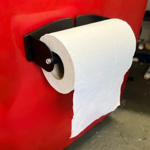 Küchenrollenhalter & -spender Silber von FIRST4MAGNETS