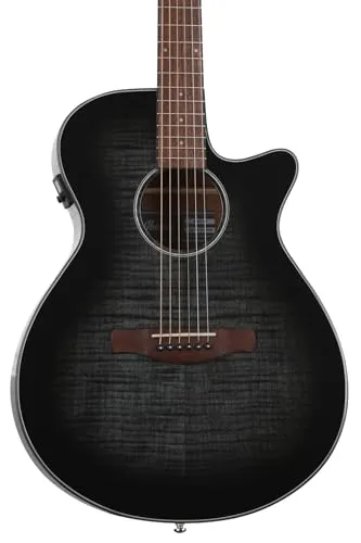 Ibanez AEG70-TCH - Hochwertige Akustikgitarre - Gitarren, AEG Series mit geflammter Ahorn-Decke und hochwertiger Ibanez Elektronik für herausragenden Klang und Spielkomfort.