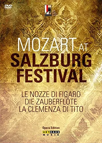 Mozart - At Salzburg Festival - Box [6 DVDs] - Musik Kategorien, erlebe die Meisterwerke von Mozart in einer einzigartigen Box mit 6 DVDs, perfekt für Musikliebhaber.