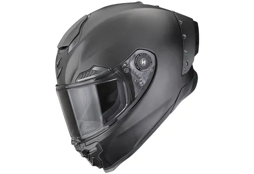 Scorpion Exo Motorradhelm EXO-Race Air Integralhelm Matt-Perlschwarz L - Hochwertiger Integralhelm für Motorradsport mit perfektem Belüftungssystem und anpassbarer Passform. Ideal für sichere Fahrten und optimalen Tragekomfort.