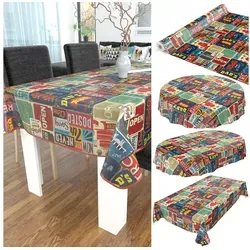 ANRO Tischdecke Wachstuchtischdecke Gartentischdecke Wachstischdecke (Einzelstück 1-tlg), Glatt 140x140cm wasserabweisend rot Eckig | 140 cm x 140 cm x 0.2 mm