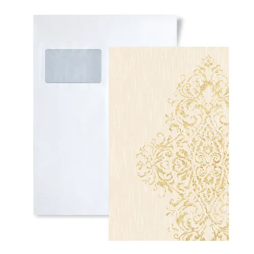 MUSTERSTÜCK Profhome S-319452-GU DIN A4 | MUSTER der Ornament Tapete 1