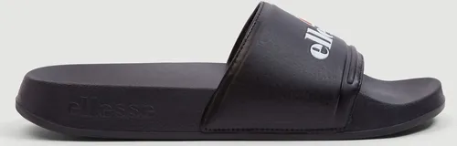 Ellesse Filippo Slide Badesandale schwarz 44 EU - Badeschuhe in Größe 44, sportlicher Stil mit offenem Schuhdesign und leicht profiliertem EVA-Laufsohlenmaterial für optimalen Komfort am Pool oder Strand.