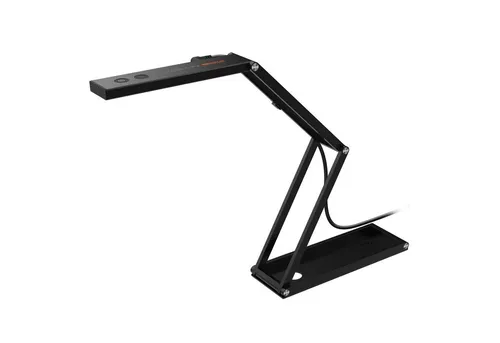 VIISAN P4U USB-Dokumentenkamera - Overhead Projektor mit 4K Auflösung und 13MP Sensor, ideal für Webkonferenzen. Multigelenk-Design ermöglicht flexible Aufnahmen, auch bei schlechten Lichtverhältnissen dank integriertem LED. Plug-and-Play für einfache Nutzung.