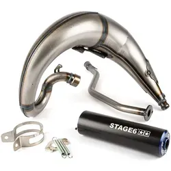 Stage6 Streetrace High Mount Auspuff für Yamaha DT50