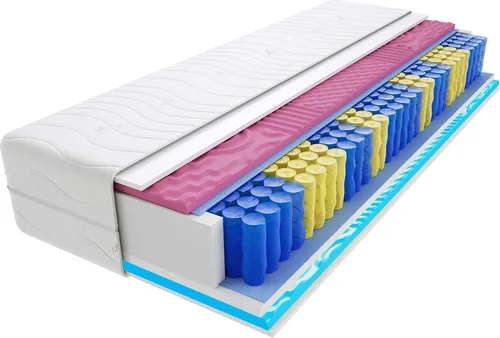 Doppelmatratze 100x200 cm H3 – Taschenfederkern mit 9 Zonen von Godre