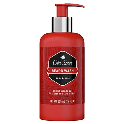 Old Spice Bartwaschshampoo, 225 ml in rot von Old Spice