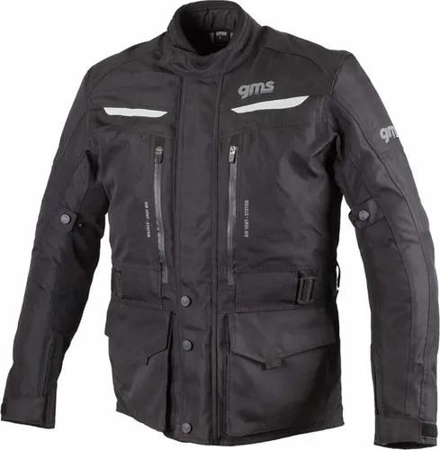 GMS Motorradjacke GMS Gear in schwarz von GMS