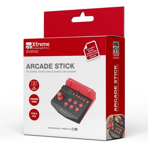 Xtreme Videogames Gamepad für Nintendo Switch Arcade (PC, PS4) (46000910)
