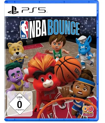 NBA Bounce für Playstation 5 - Neuware, Lieferbar ab 25.09.2025 - PC- & Videospiele, erlebe die aufregende Welt des Basketballs mit NBA Bounce, einem familienfreundlichen Spiel für alle Altersgruppen!
