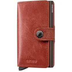 Secrid Wallets Miniwallet Vintage 10 cm in orange von Secrid