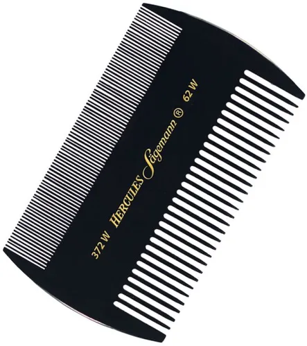 Hercules Sägemann 372W-62W Staub- und Nissenkamm 3,5