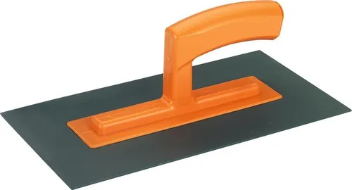 Glättekelle aus Kunststoff mit Kunststoffgriff 140 x 280 mm