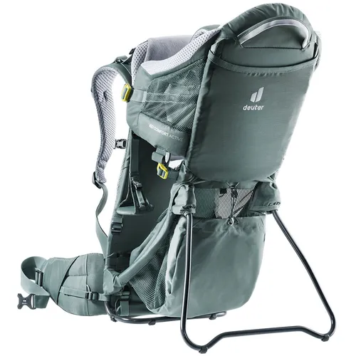 deuter Kid Comfort Active - Leichte Kindertrage 12 L, höhenverstellbarer Kindersitz und optimale Belüftung für maximalen Komfort
