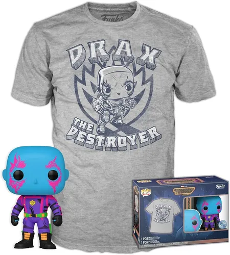 Funko POP! Tees Marvel Guardians of the Galaxy Vol.3 T-Shirt & Figur POP Set