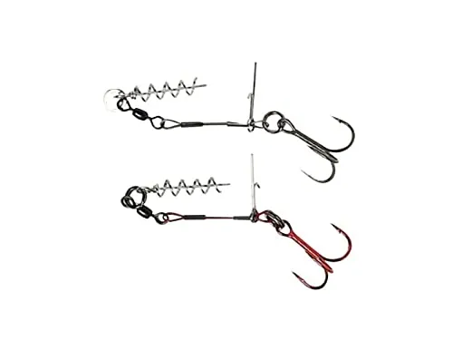 Savage Gear Corkscrew Stinger - 2 Gummfischsysteme, Länge/Größe/Tragkraft:ca. 8cm / Gr. 3/0 / 31kg