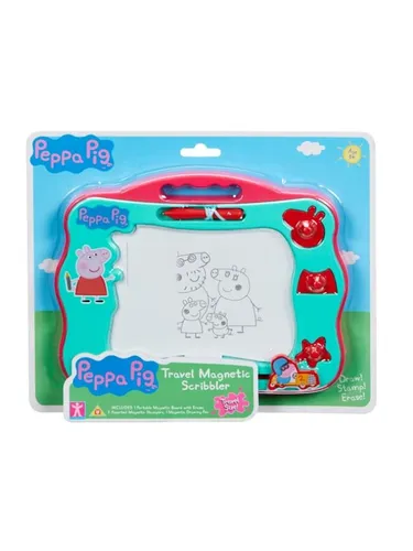 Peppa Pig Activity Travle Magnetic Scribbler 07218