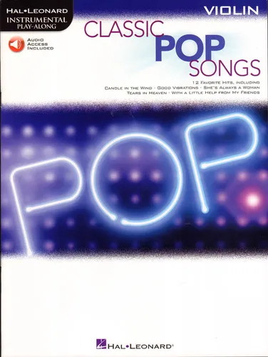 Classic Pop Songs Play-Along Violin Violine Geige Noten mit Download Code
