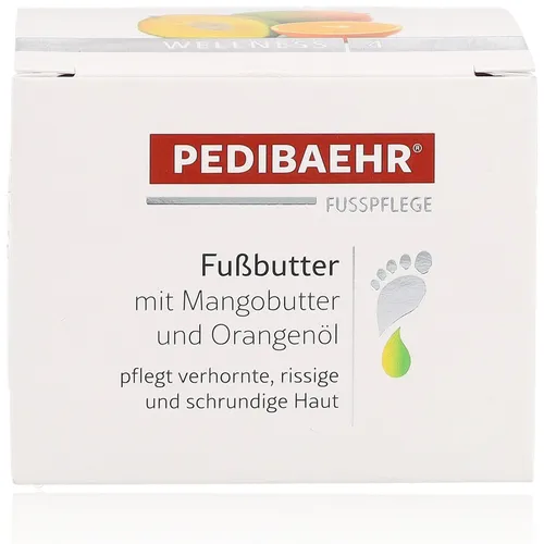 Pedibaehr Fußbutter mit Mangobutter & Orangenöl