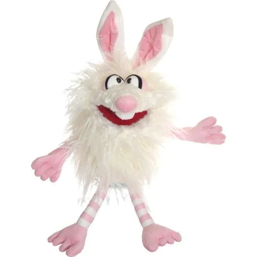 Produktbild Living Puppets Handpuppe Monster to go Hase Flöckchen 34cm