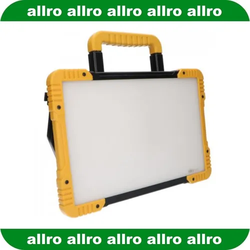 SHADA Akku-Arbeitsleuchte 40W - 5500 lm - Taschenlampe mit 270 LEDs für optimale Ausleuchtung, kompatibel mit Bosch, Makita, Milwaukee und DeWalt - ideal für Baustellen und Werkstätten.