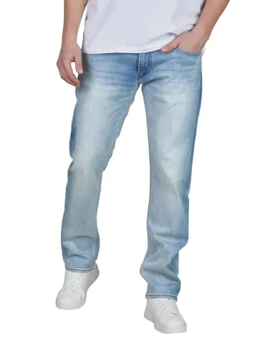 Replay Straight-Jeans Herren Grover Denim mit Stretch von Replay
