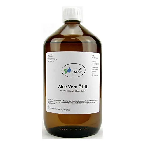 Sala Aloe Vera Öl 1000 ml (1 L Glasflasche)