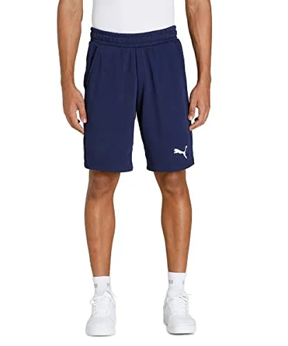 Puma Unisex Teamrise Shorts, Blau, XXL EU von PUMA