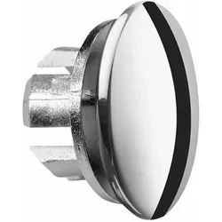 Sapho Überlaufabdeckung für Waschbecken 35mm, Chrom-Silber