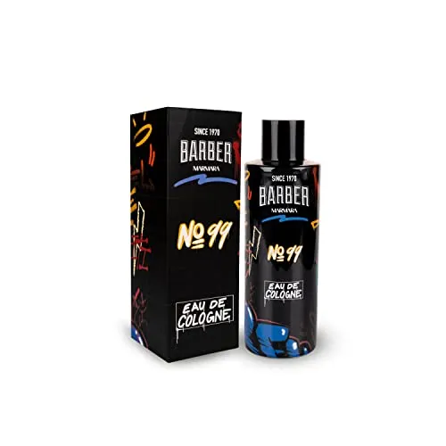 BARBER MARMARA No.99 Limited Edition Eau de Cologne 500ml | Herren Duftwasser Glasflasche | Geschenkverpackung | Herren Parfüm | Aftershave Men | Cologne barber | 8% Duftöl | Holzig Frischer Duft