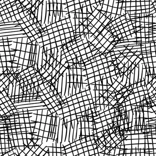 Servietten Cuadricula Festiva White black/white  Gittermuster Deko 33x33cm 20