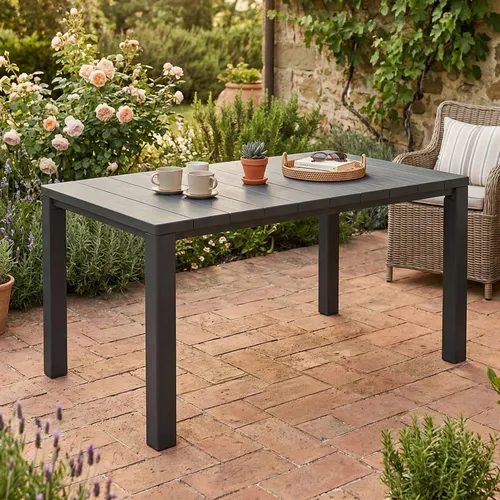 Dmora Gartentisch Listowel 147x90 cm