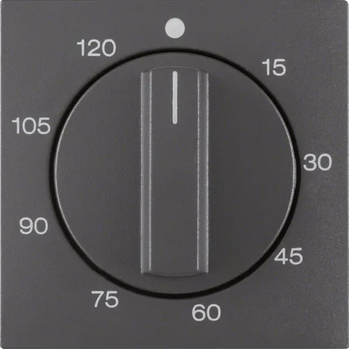 Berker Abdeckplatte anth 16331606 Abdeckungen Abdeckplatte