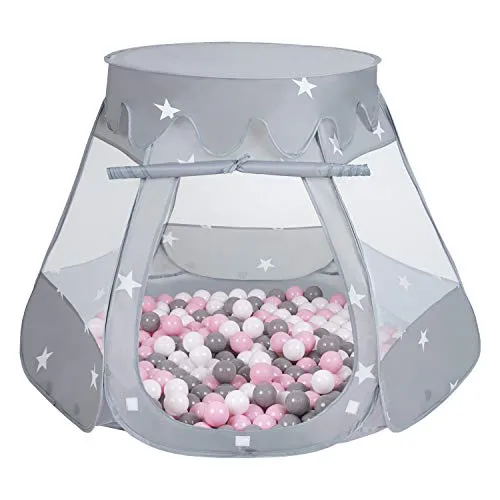 Selonis Baby Spielzelt mit 100 Plastikbällen von SELONIS